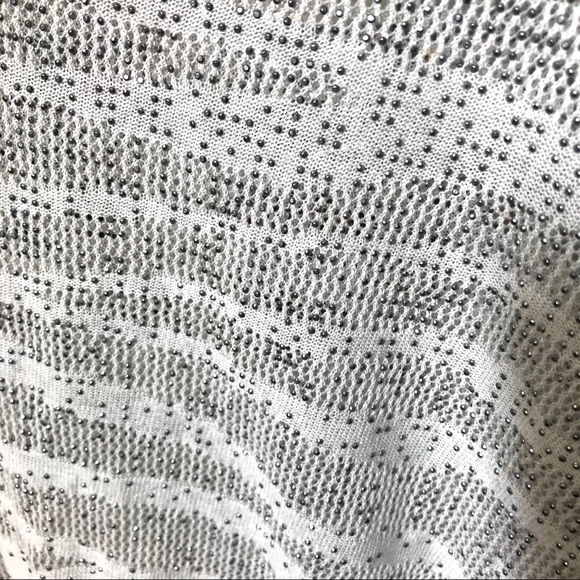 Monari cream top with metal beading - Picture 9 of 9